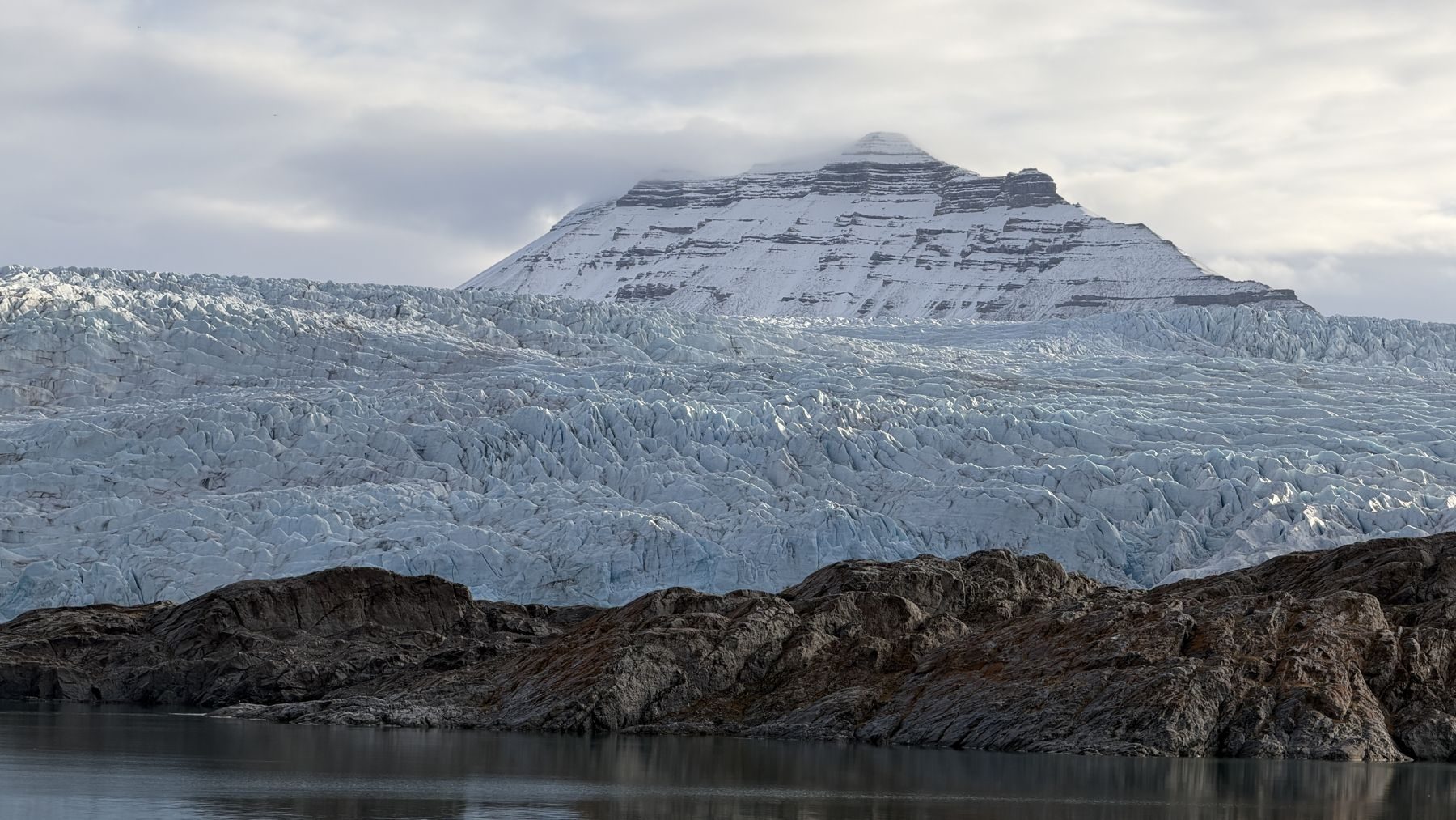 Home Gletscher in der Arktis